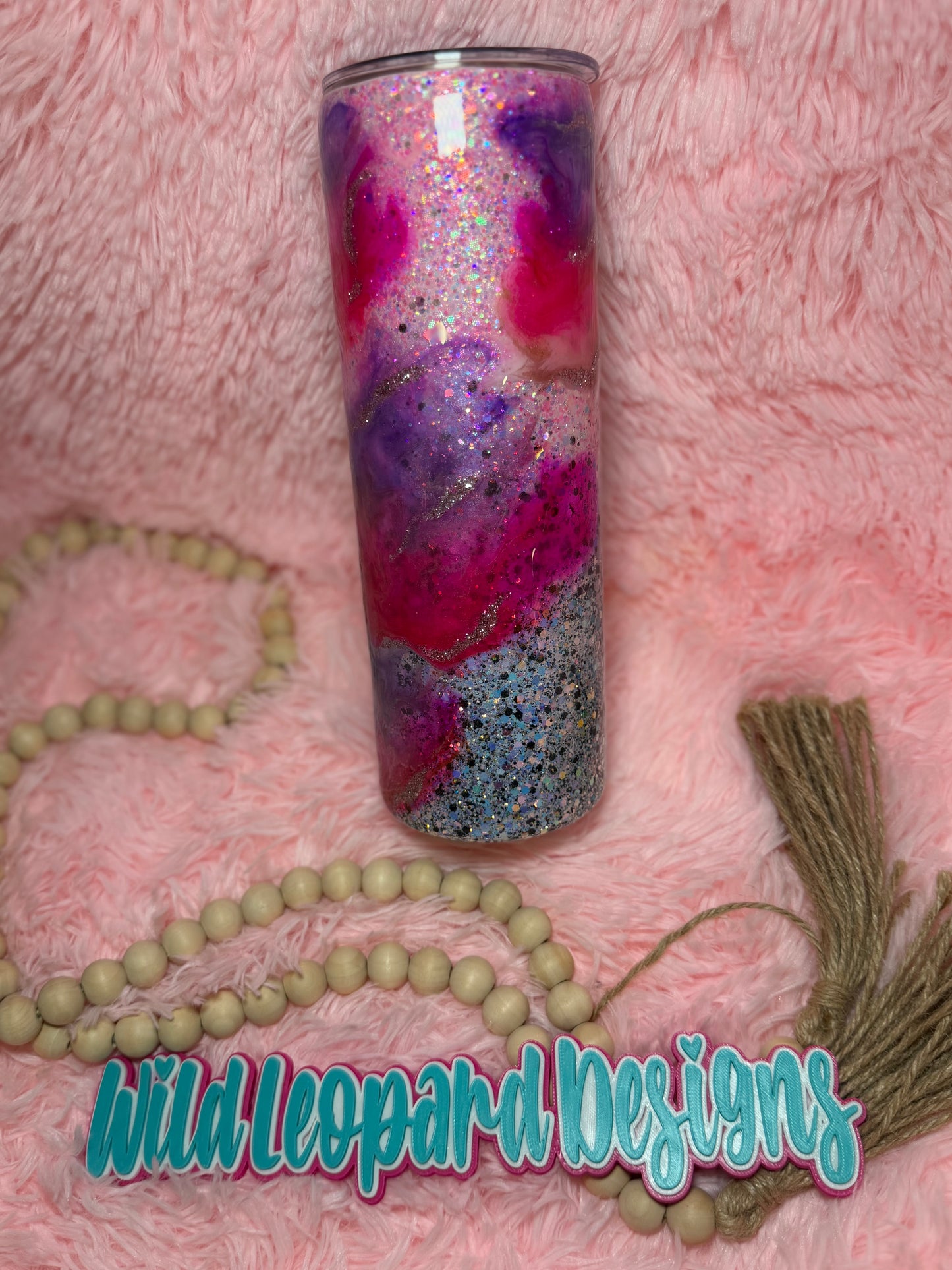 70-30 oz purple pink mama