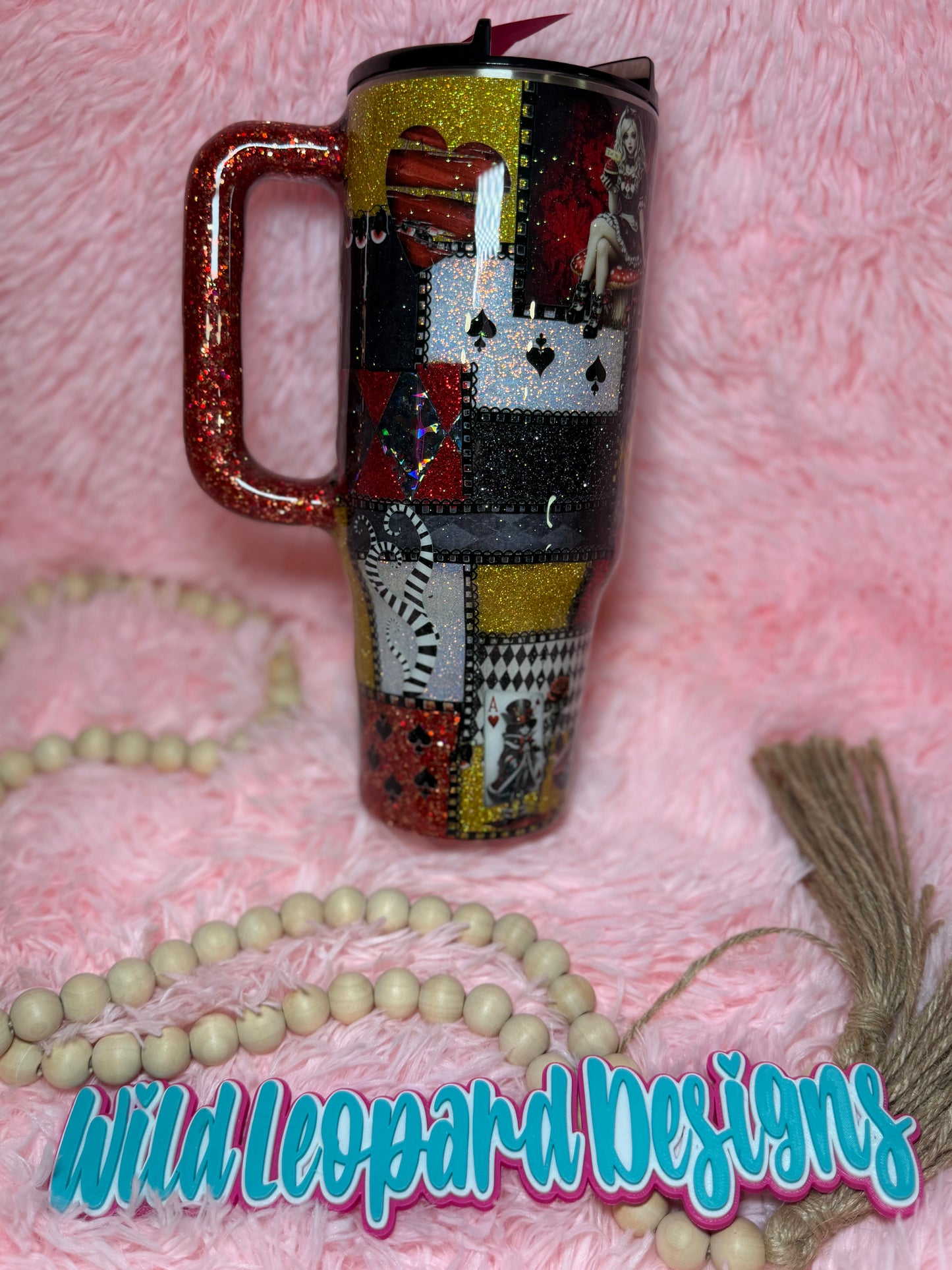 67-40 oz Alice patchwork