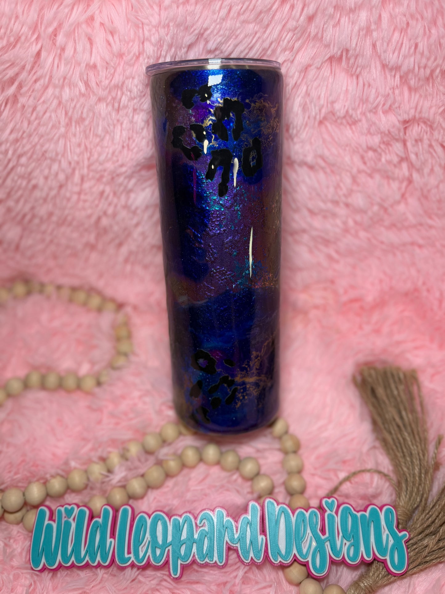 58- 30 oz blue rose . Remember your why