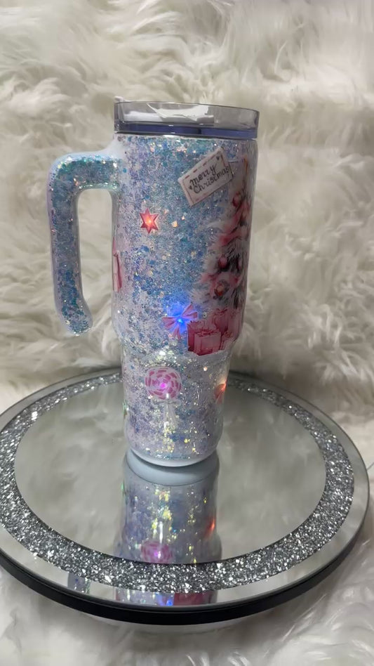 Custom light up tumbler